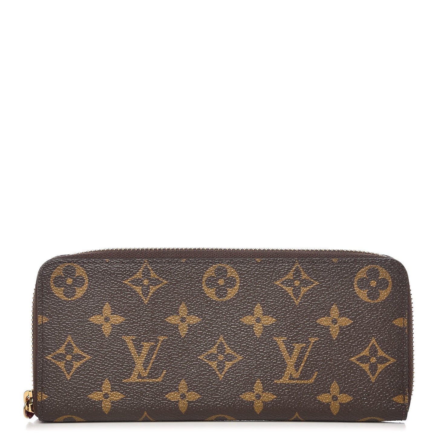 Monogram Clemence Wallet Fuchsia