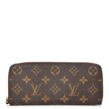 Louis Vuitton Monogram Clemence Wallet Fuchsia 1 of 8