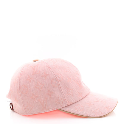 Louis Vuitton Cotton Monogram Jacquard Be My Cap M Pink 6 of 9