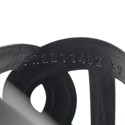 Hermes Nappa Extra Sandals 39 Gris Argent 6 of 10
