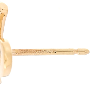 Tiffany 18K Yellow Gold Bow Earrings 4 of 4