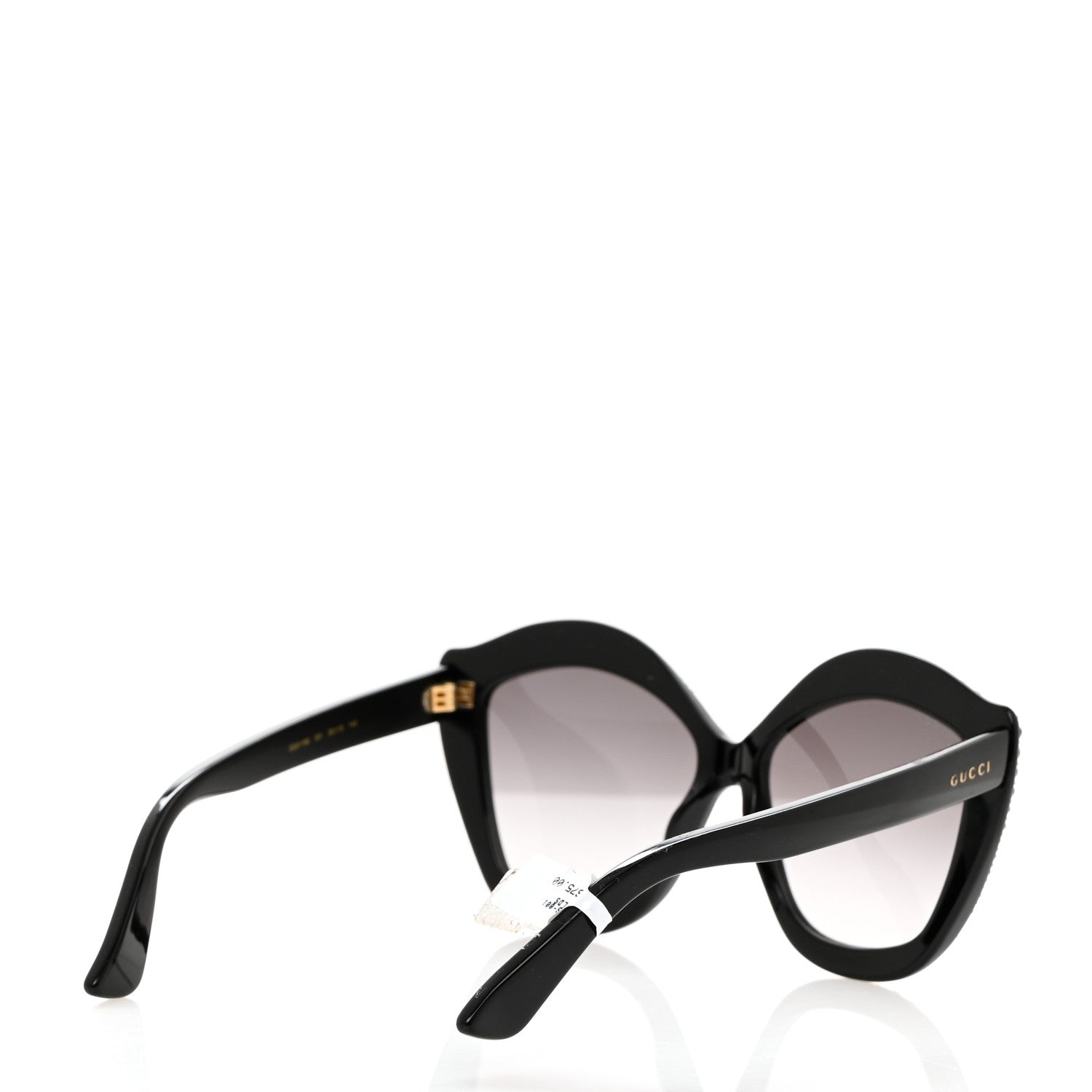 Gucci Crystal Cat Eye Sunglasses GG0118S Black 4 of 8