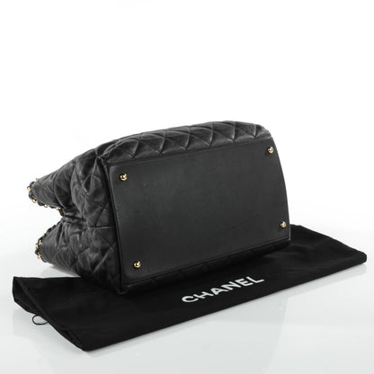 Chanel Calfskin Small Chain Me Tote Black 4 of 7