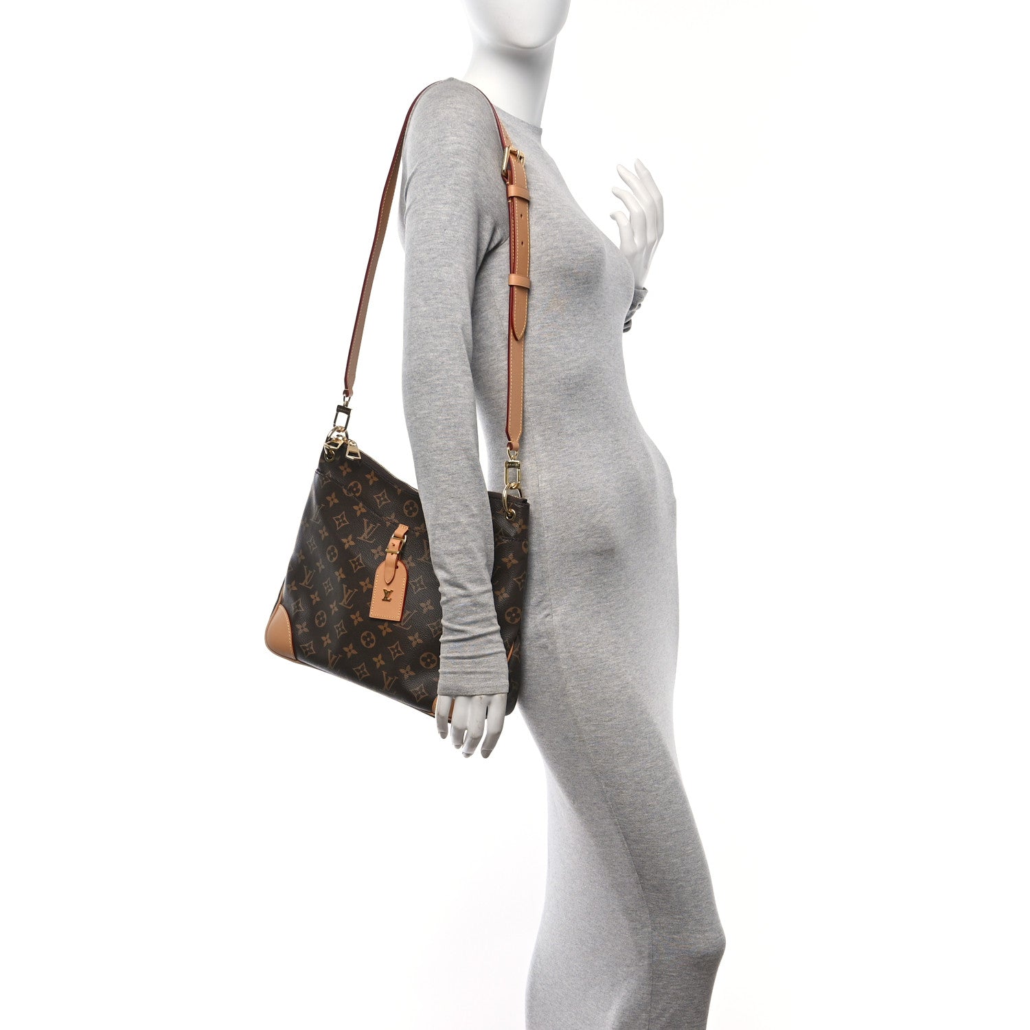 Louis Vuitton Monogram Odeon MM Natural 2 of 9