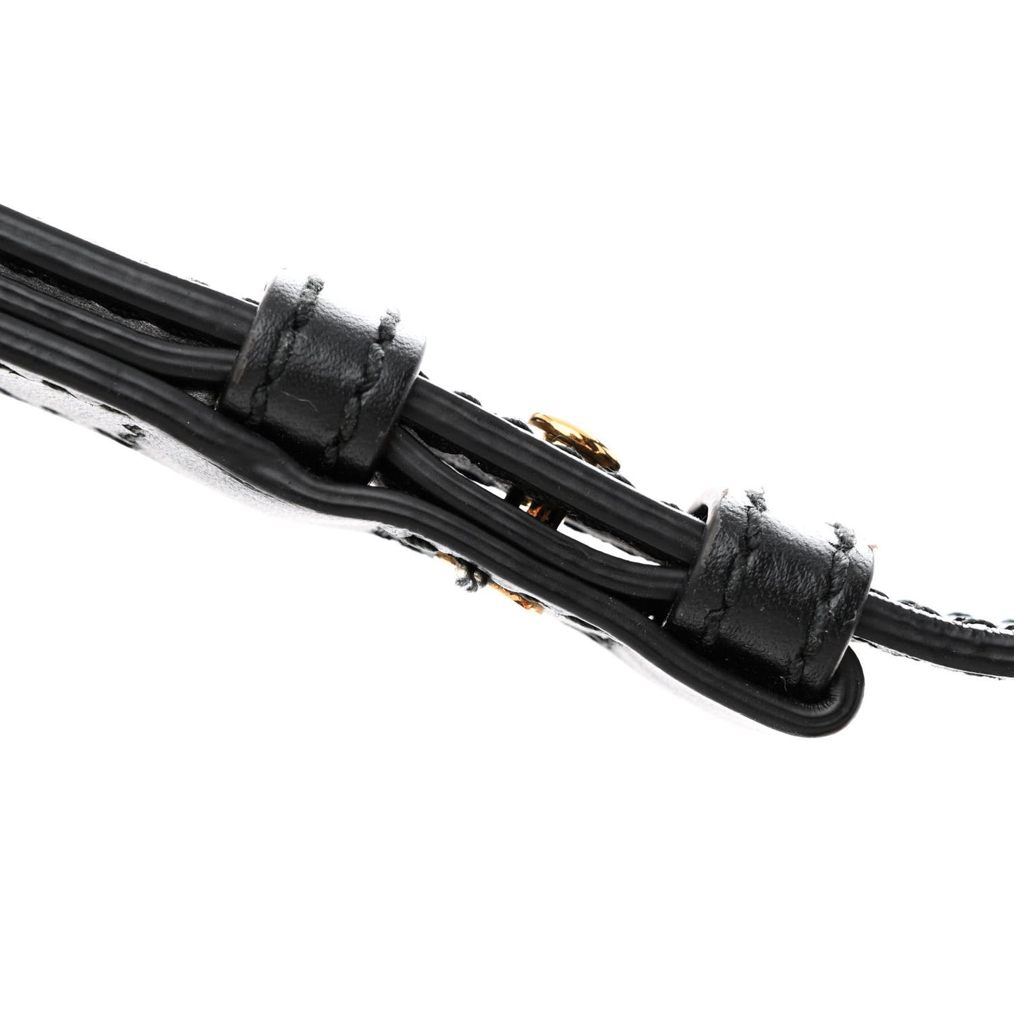 Guccissima Signature Medium Sylvie Top Handle Bag Black