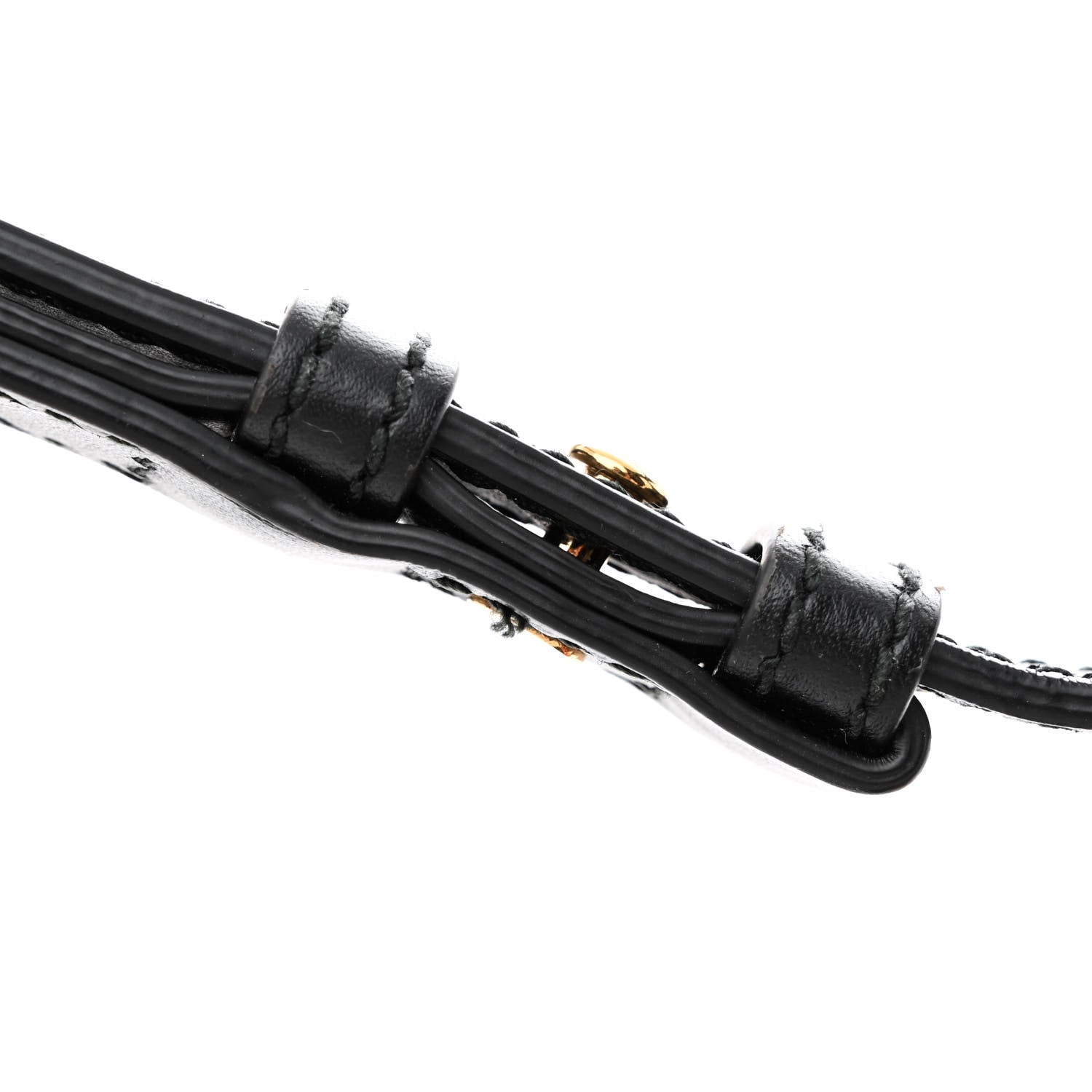 Gucci Guccissima Signature Medium Sylvie Top Handle Bag Black 19 of 19