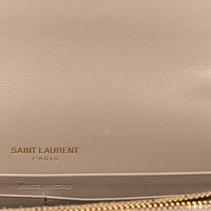 Saint Laurent Smooth Calfskin Classic Monogram Kate Tassel Chain Wallet 14 of 14