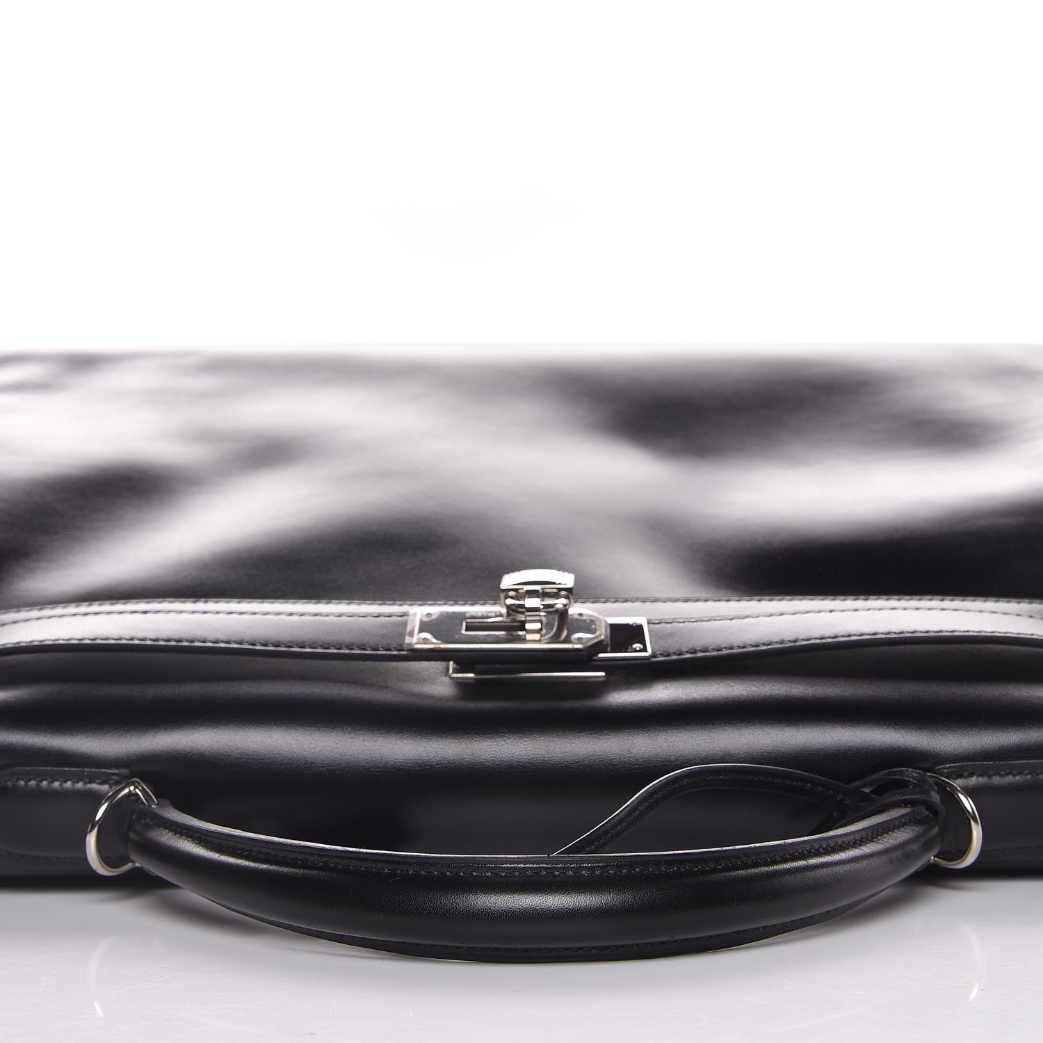 Hermes Box Kelly Retourne 40 Black 32 of 38