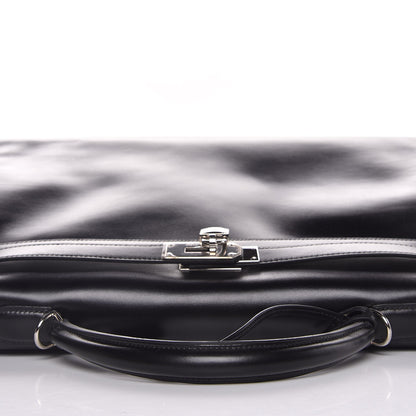 Hermes Box Kelly Retourne 40 Black 32 of 38