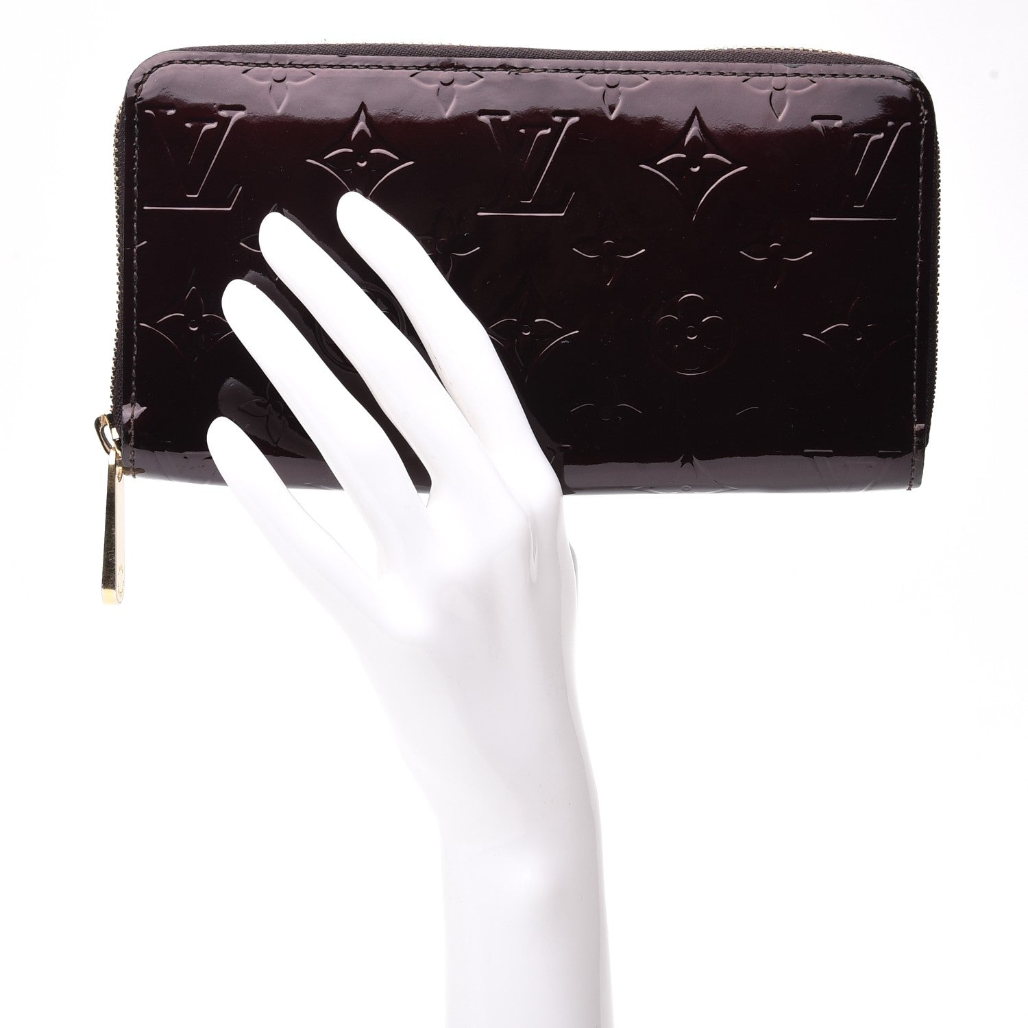 Louis Vuitton Vernis Zippy Wallet Amarante 2 of 7