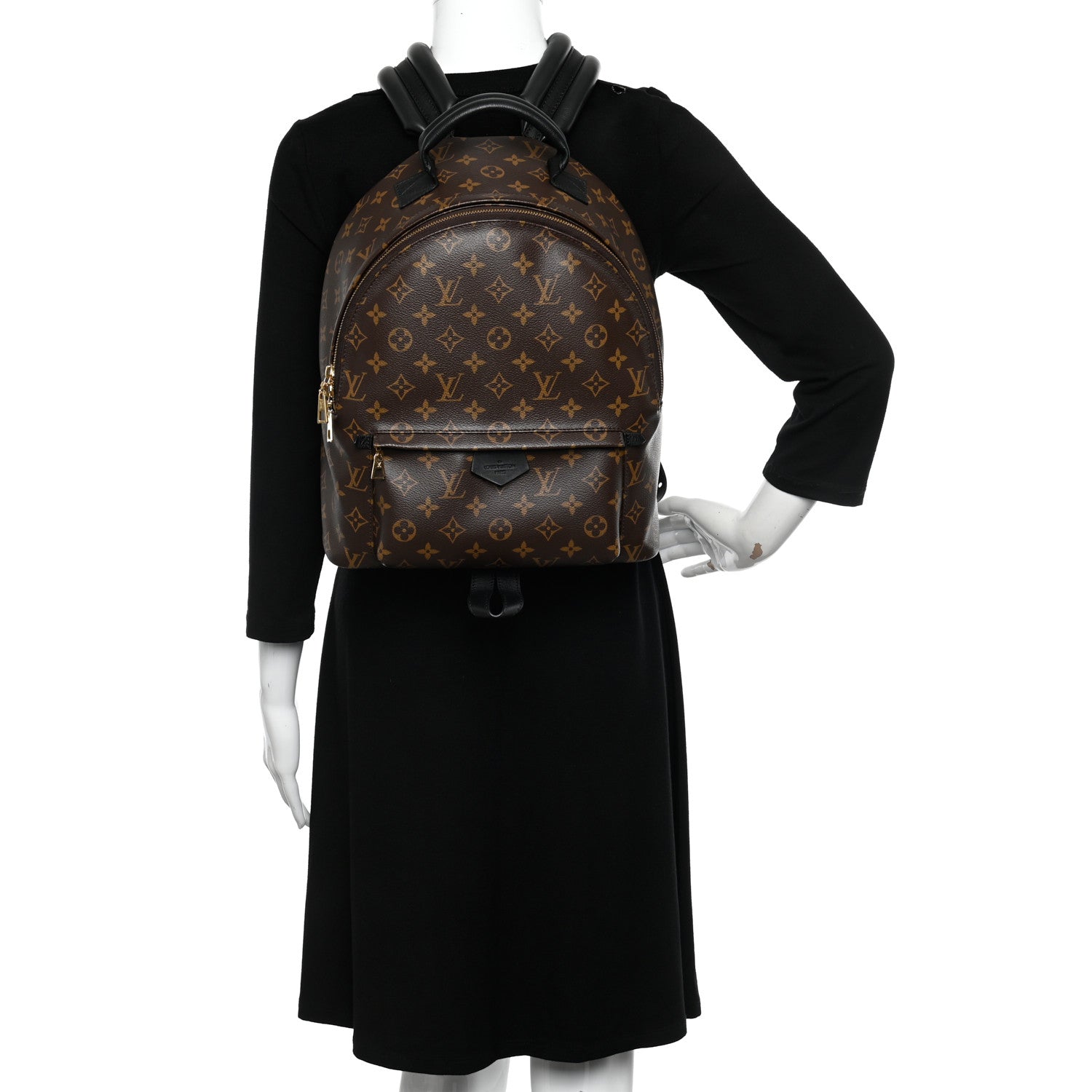 Louis Vuitton Monogram Palm Springs Backpack MM 2 of 14