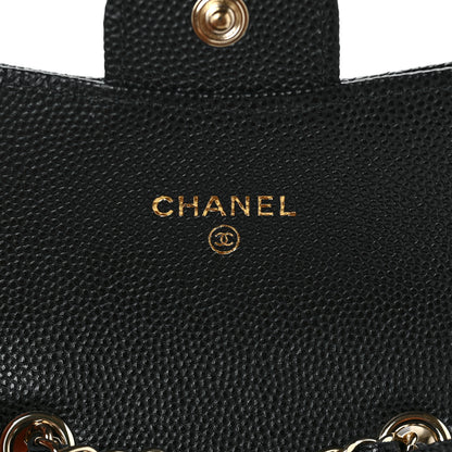 Chanel Caviar Quilted Flap Classic Belt Bag Black 5 of 9