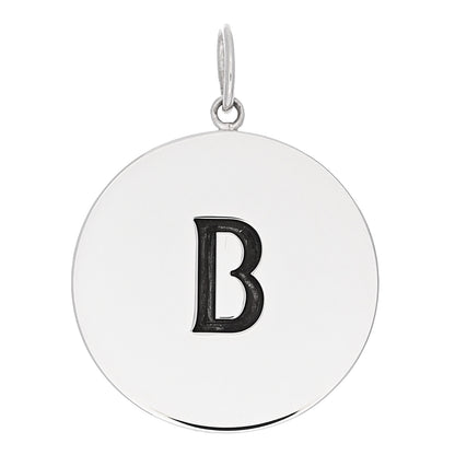 Tiffany Sterling Silver Block Letter B Charm 1 of 4