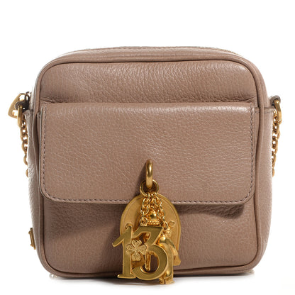 Dolce & Gabbana Deerskin Cervo Crossbody Charm Bag Beige 1 of 8