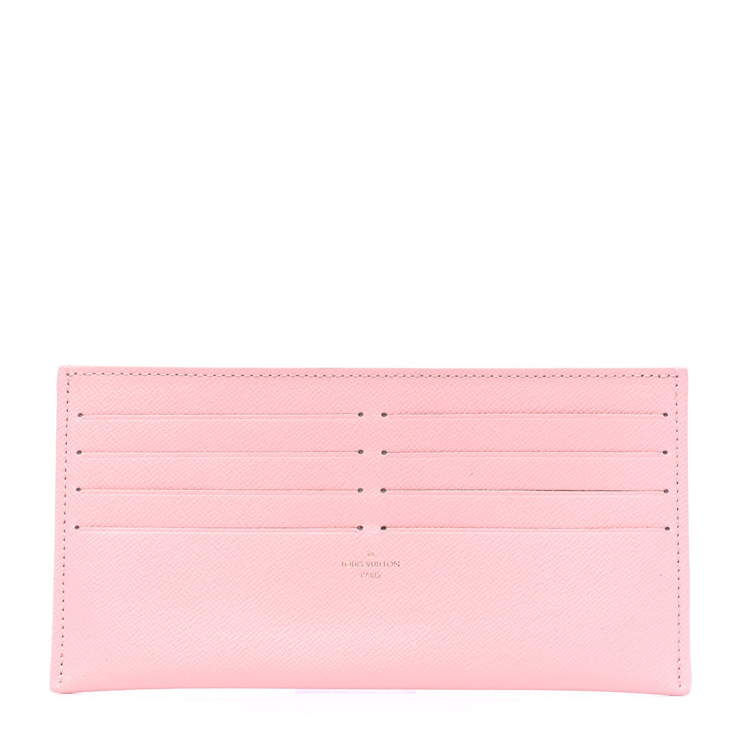 Calfskin Felicie Card Holder Insert Rose Ballerine