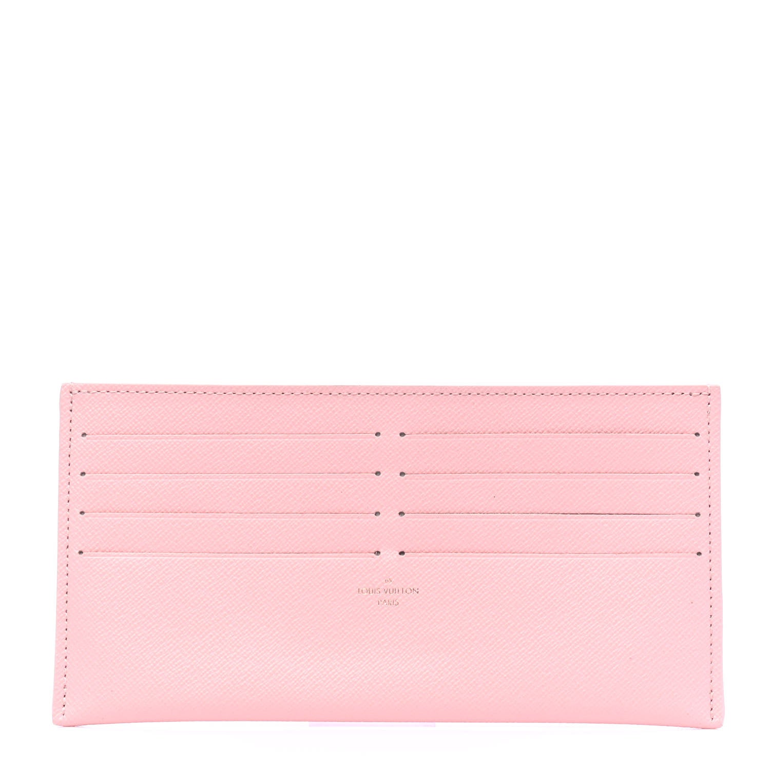 Louis Vuitton Calfskin Felicie Card Holder Insert Rose Ballerine 1 of 4