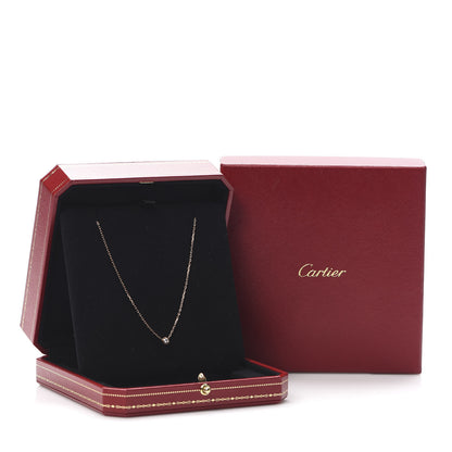 Cartier 18K Pink Gold Diamond SM D'Amour Pendant Necklace 6 of 7