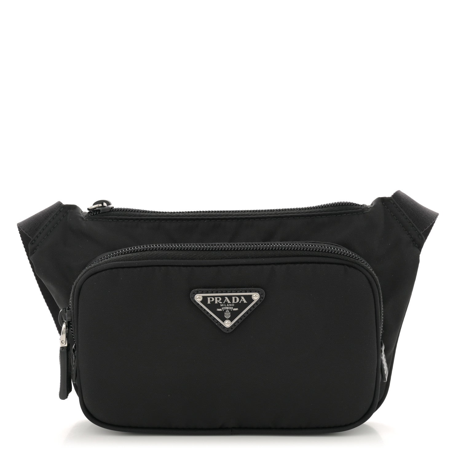 Prada Re-Nylon Saffiano Belt Bag Black 1 of 10
