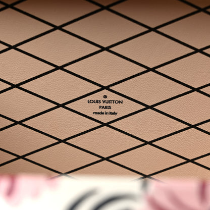 Louis Vuitton Epi Floral Petite Malle Rose Poudre Creme 6 of 9