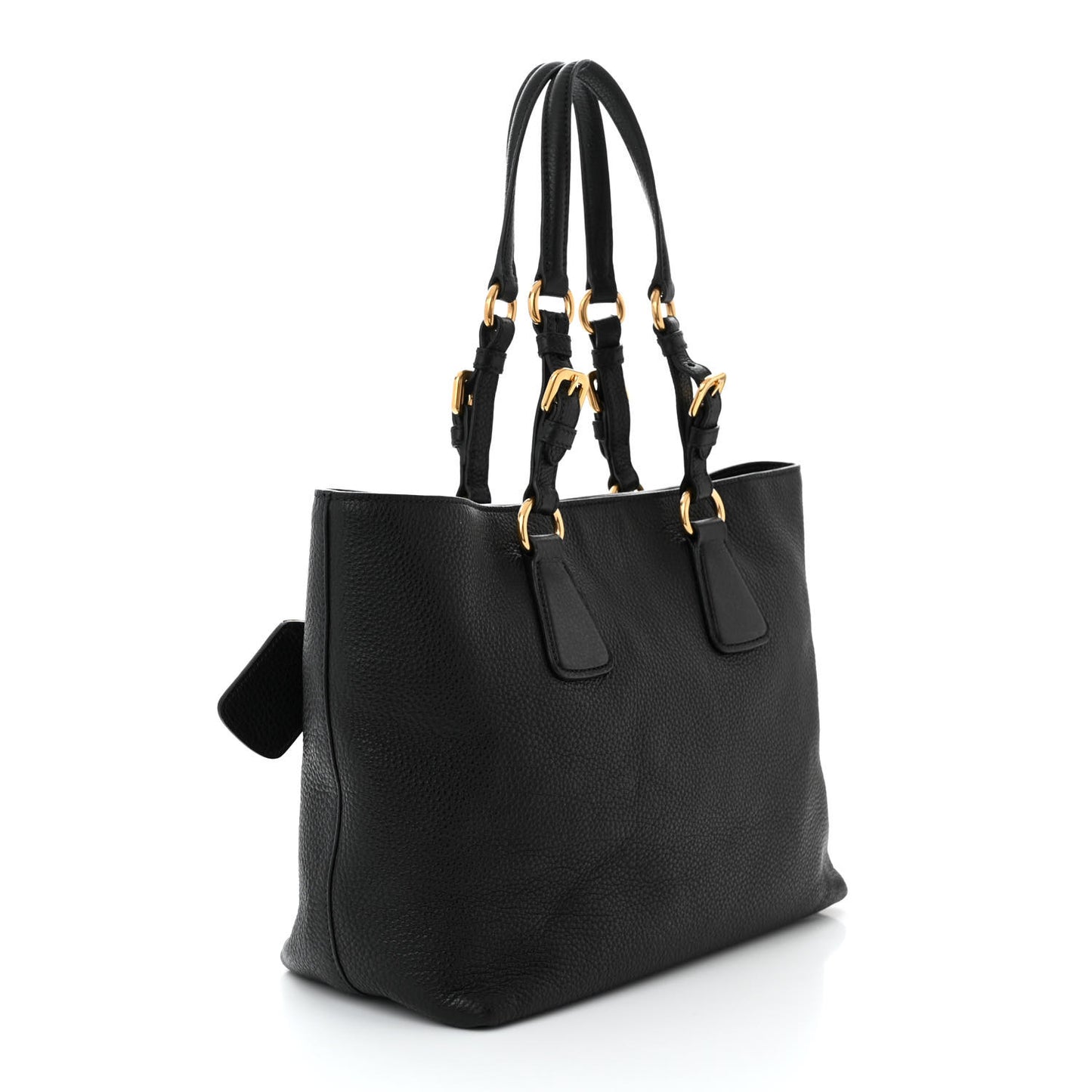Vitello Phenix Tote Black