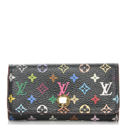 Louis Vuitton Monogram Multicolor Multicles 4 Key Holder Black Grenade 1 of 8