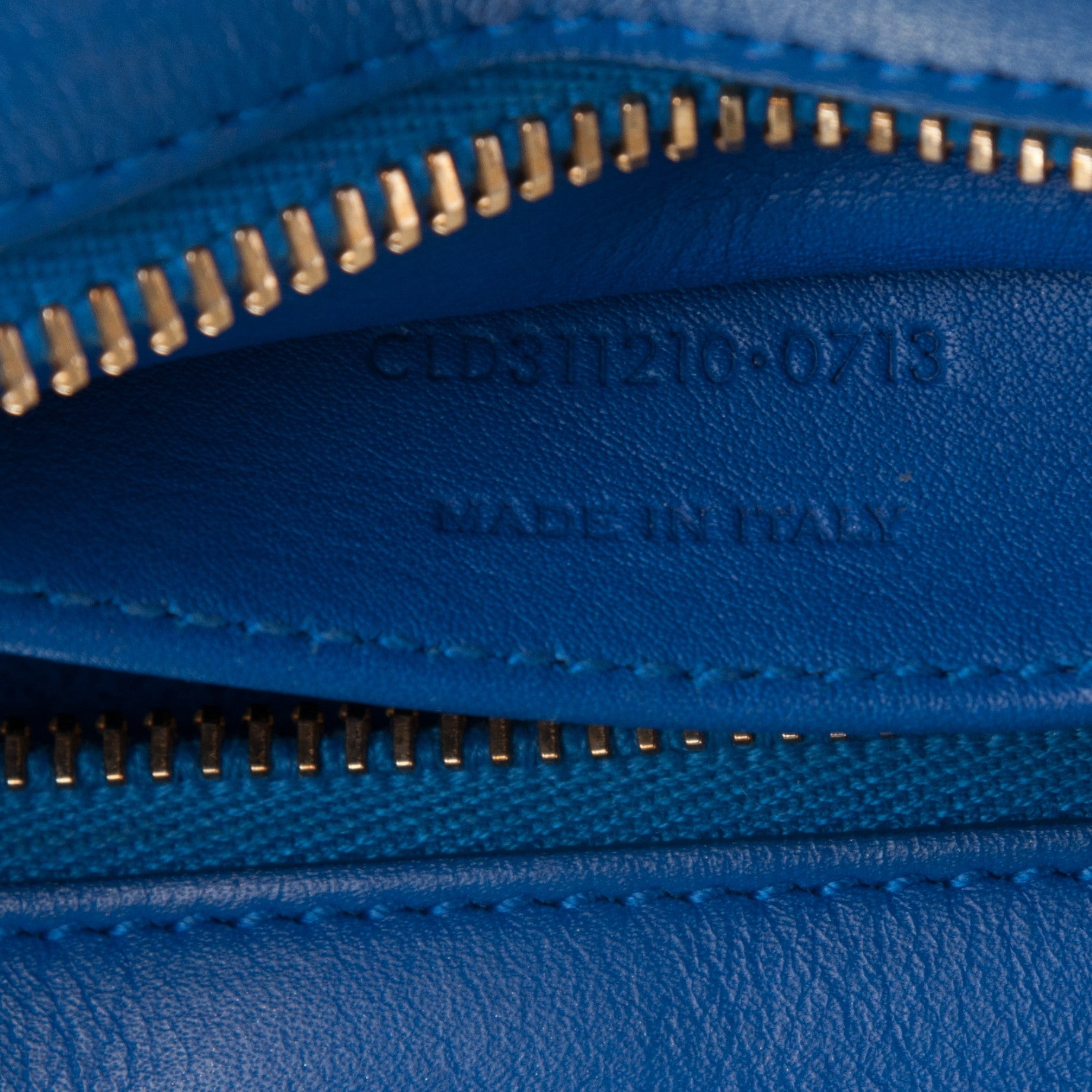 Saint Laurent Calfskin Small Classic Y Cabas Royal Blue 7 of 7