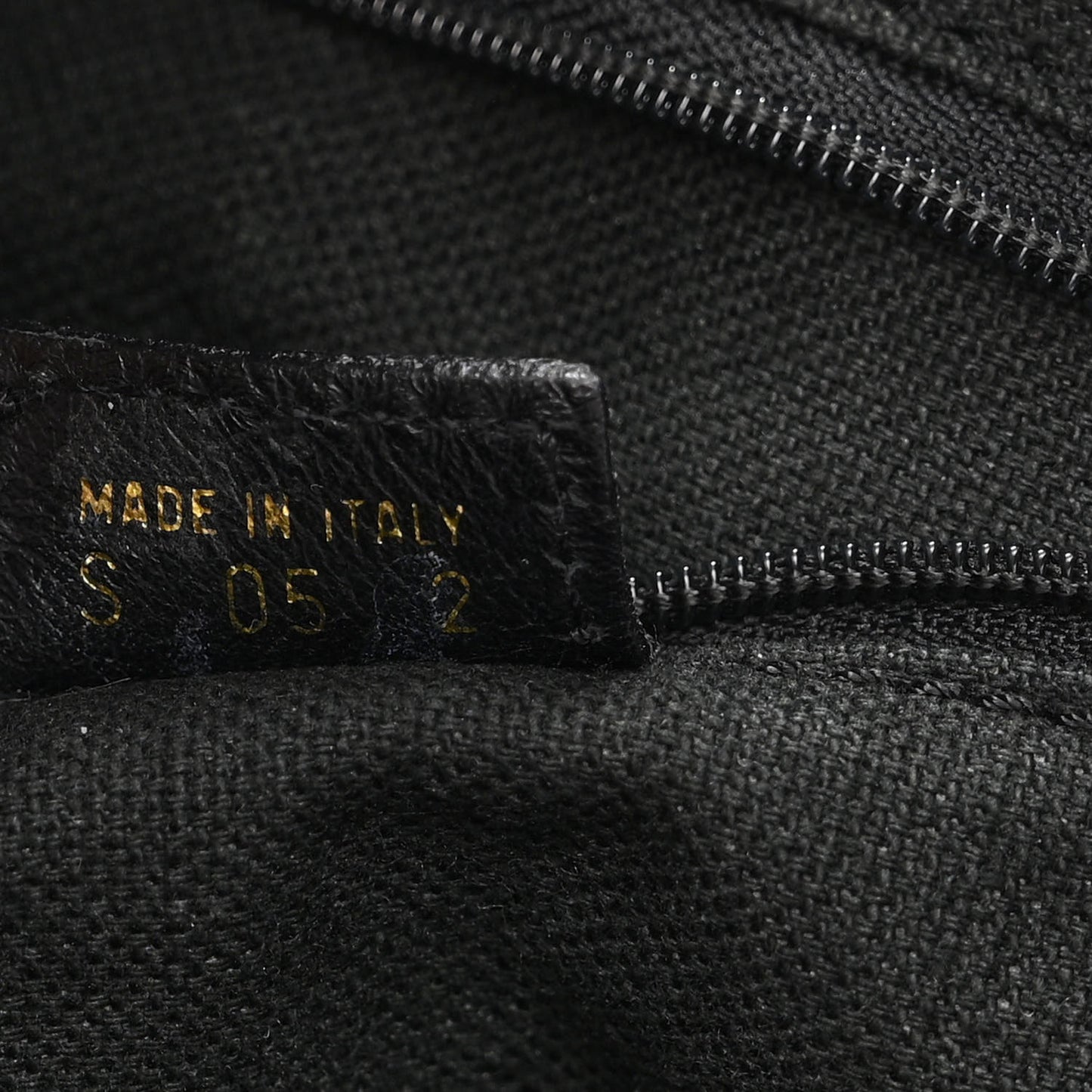 Grainy Calfskin Nova Check Tote Black