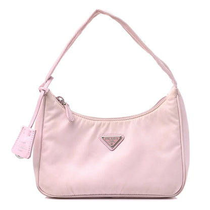 Prada Tessuto Nylon Mini Re-Edition 2000 Bag Alabastro 1 of 14