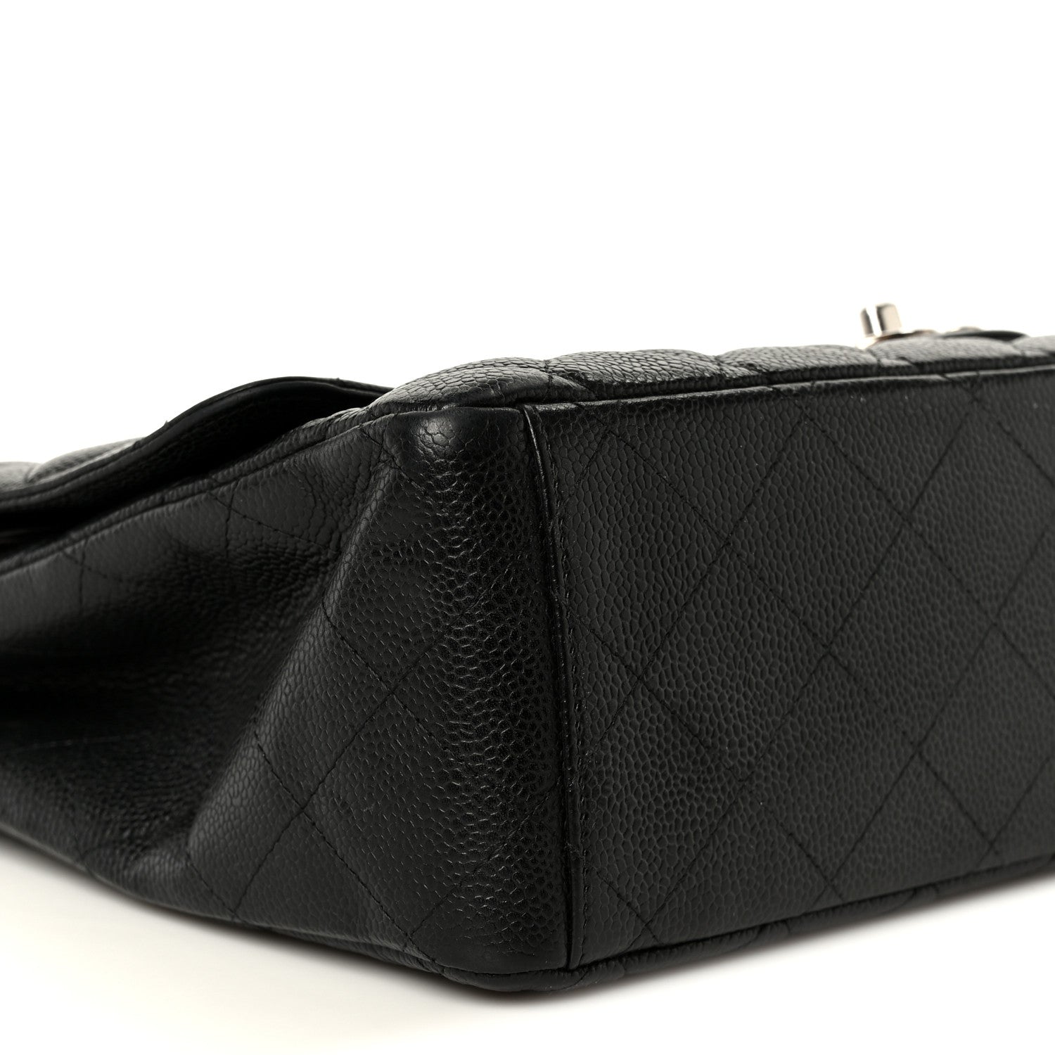 Chanel Caviar Quilted Maxi Double Flap Black 10 of 12