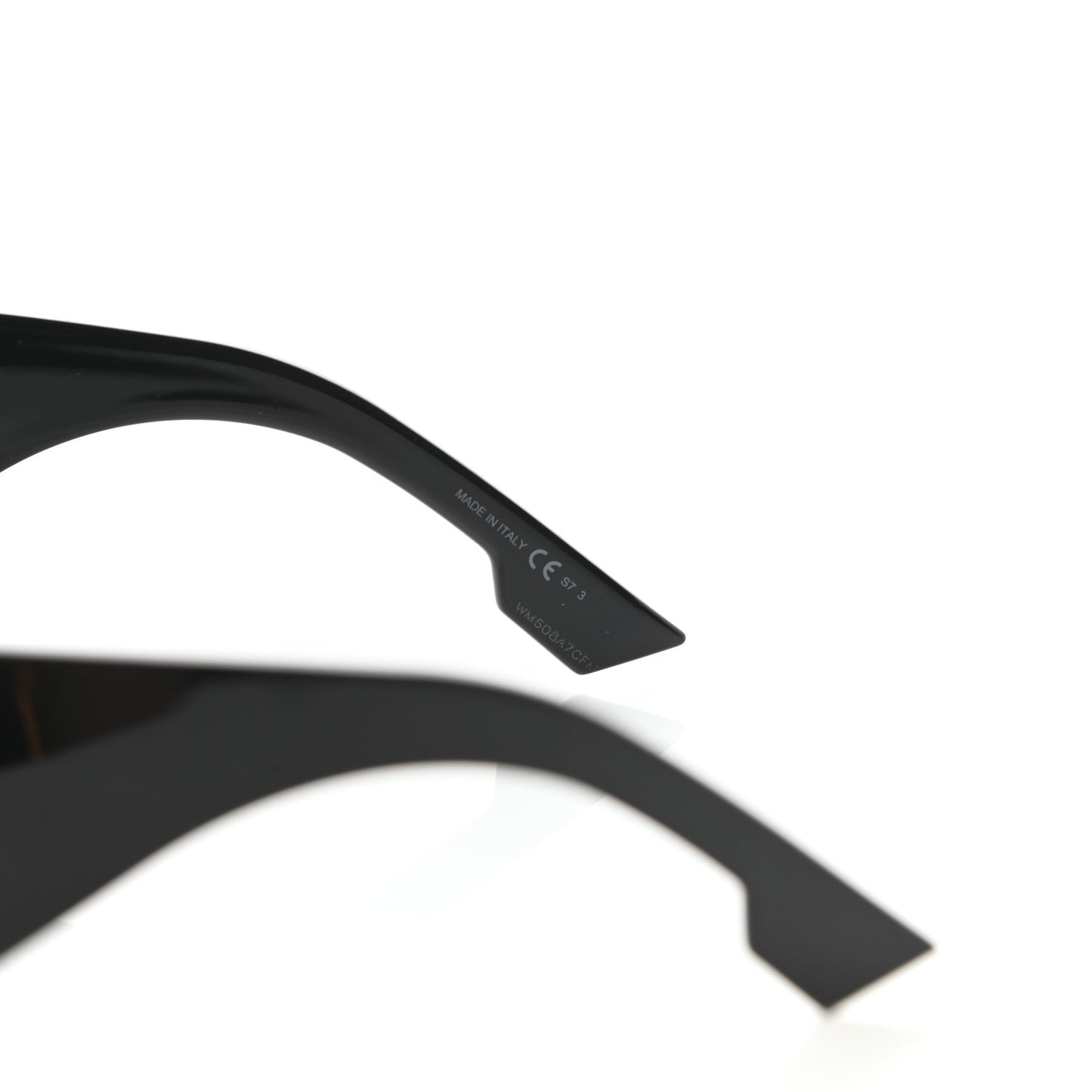 Acetate DiorSo Light 1 Shield Sunglasses Black