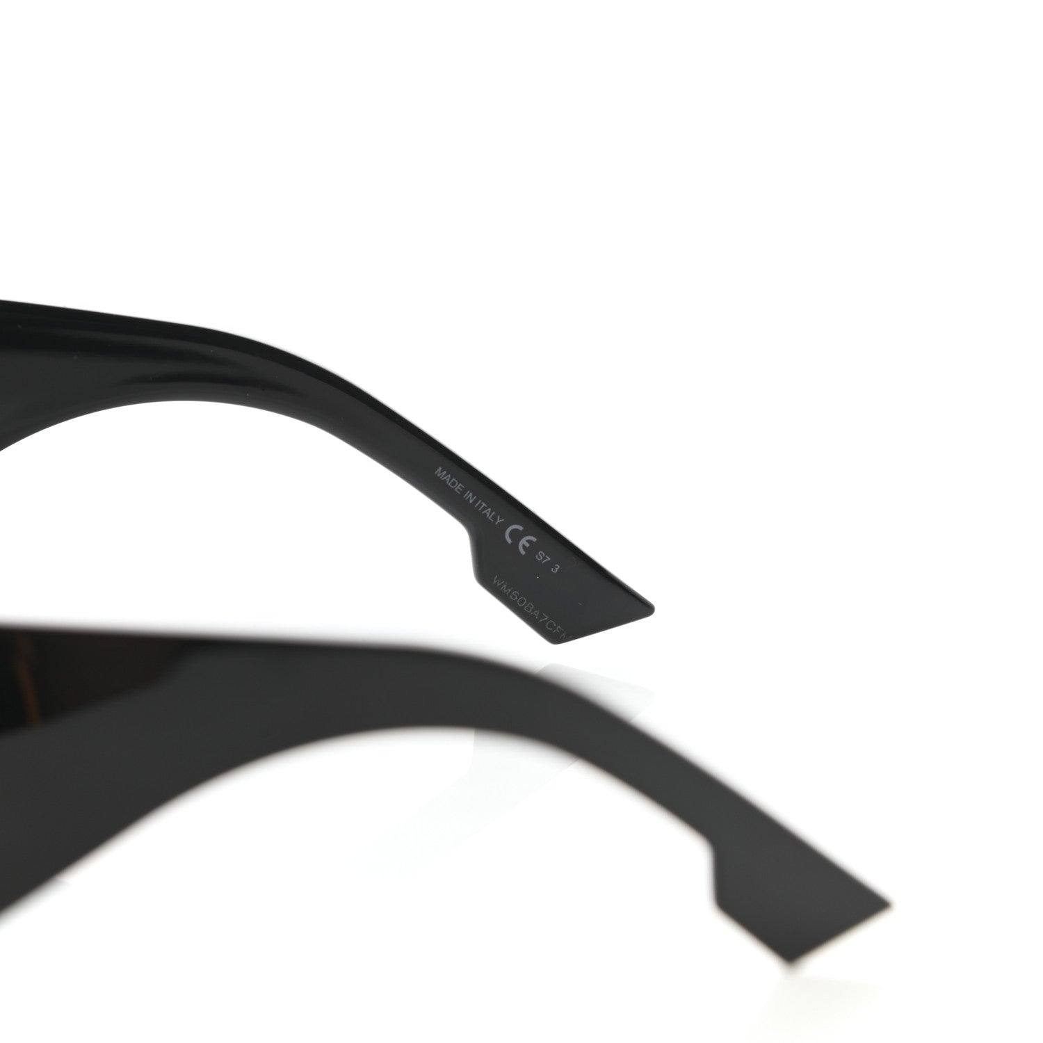 Christian Dior Acetate DiorSo Light 1 Shield Sunglasses Black 7 of 8