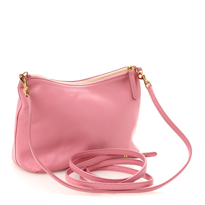 Mansur Gavriel Lambskin Hera Crossbody Bag Flamingo 3 of 11