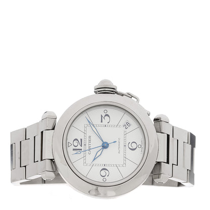 Cartier Stainless Steel 35mm Pasha C Automatic Watch 2 of 4