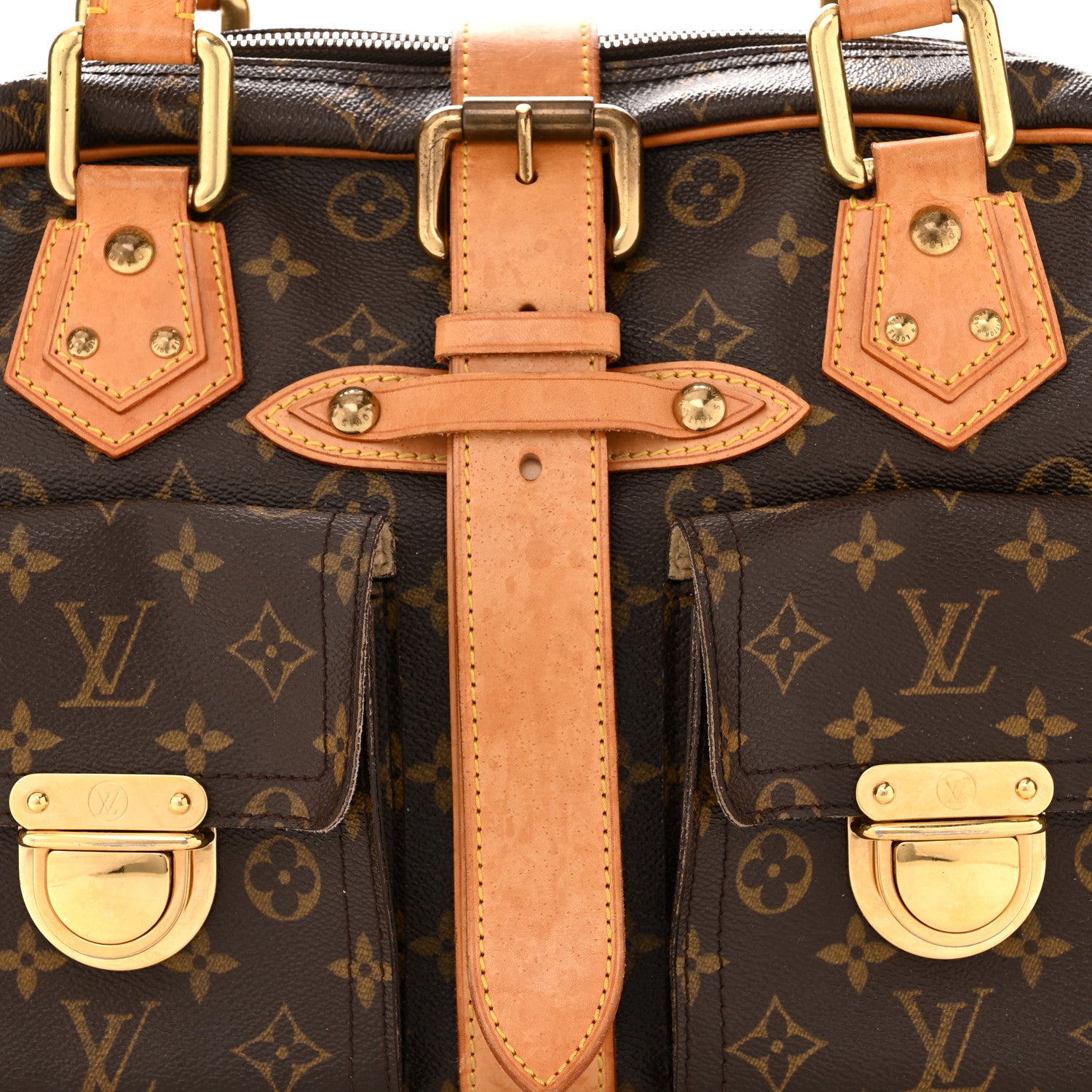 Louis Vuitton LOUIS VUITTON Monogram Manhattan GM 6 of 10