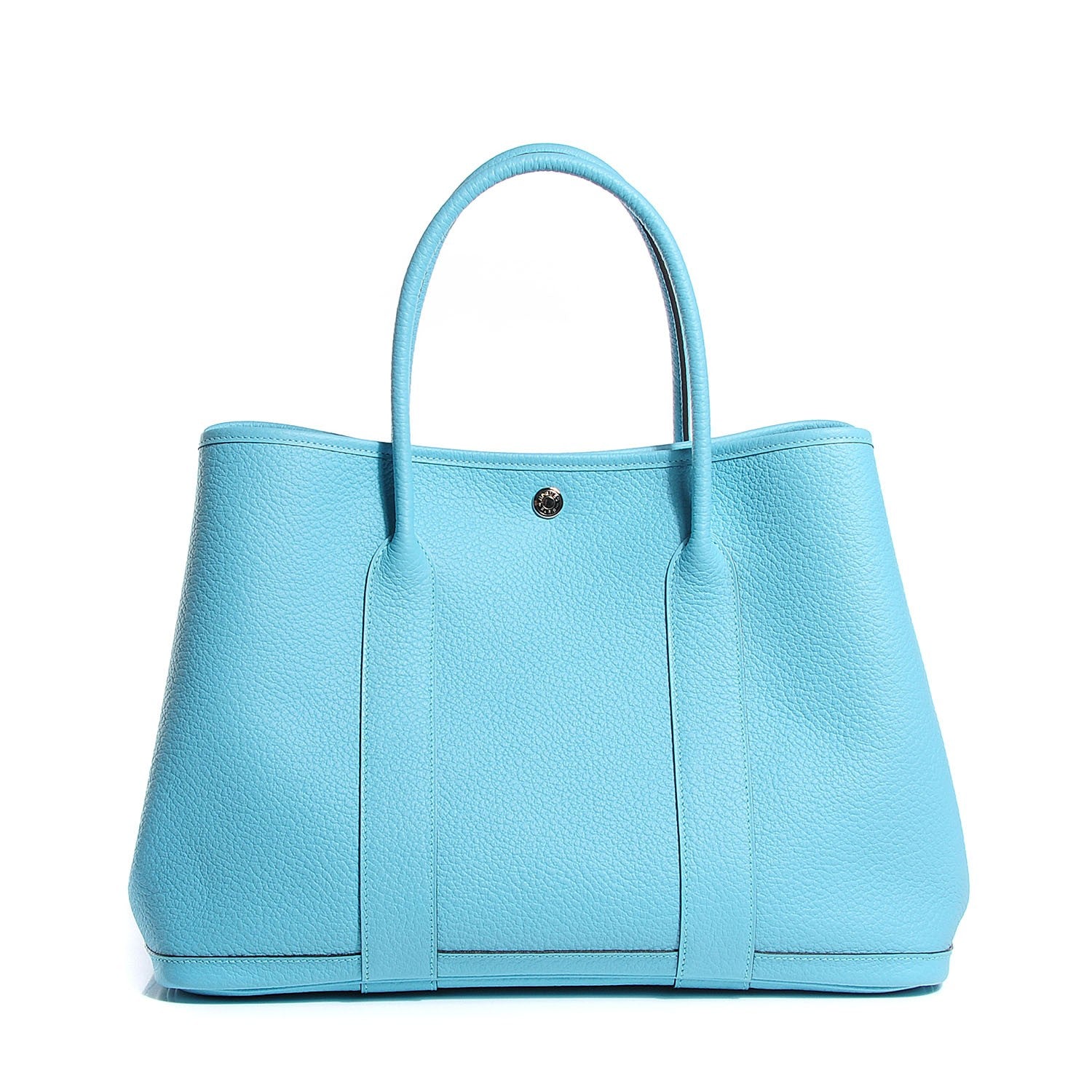 Hermes Vache Country Garden Party 36 MM Bleu Atoll 1 of 15