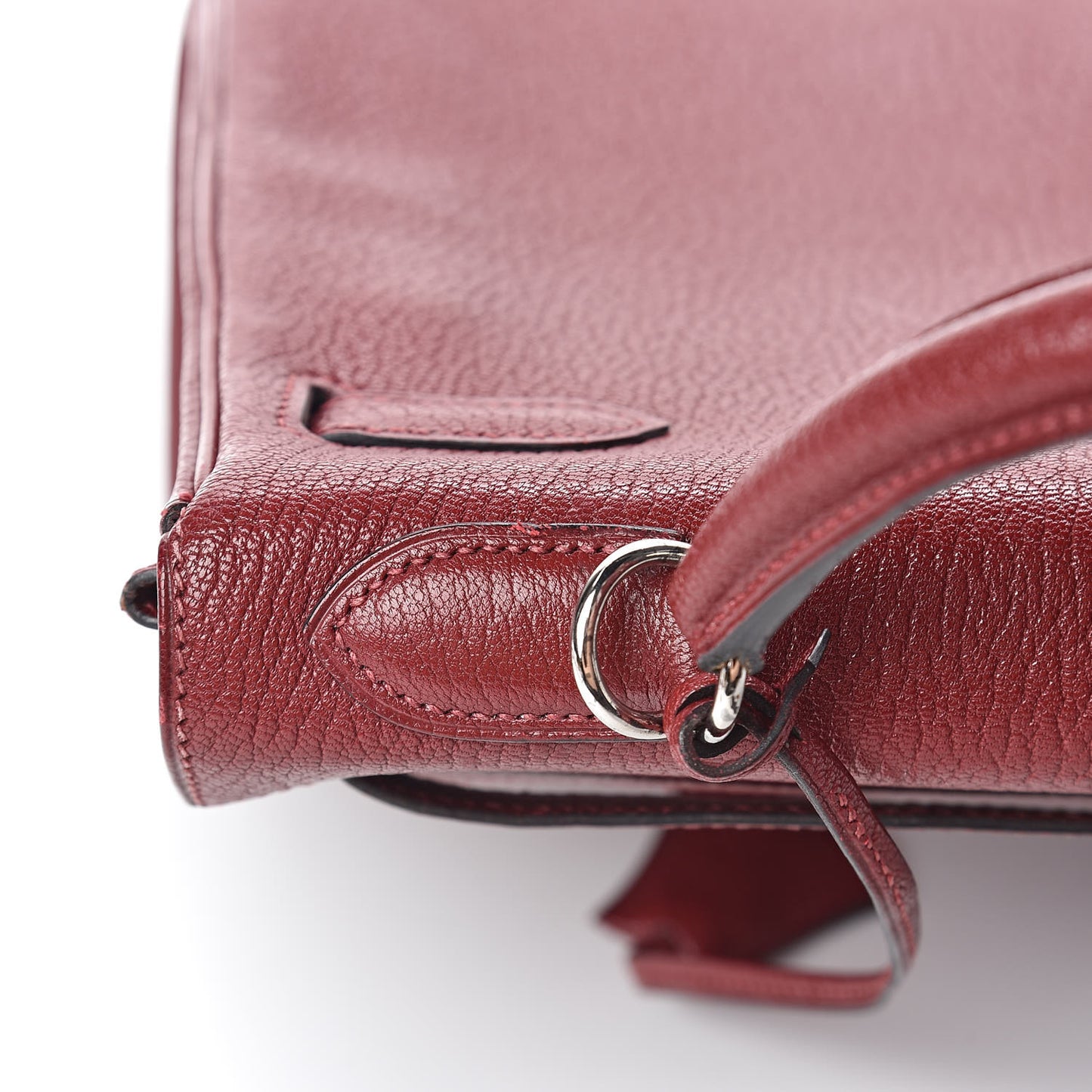 Chevre De Coromandel Kelly Retourne 32 Rouge H