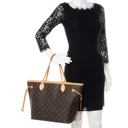 Louis Vuitton Monogram Neverfull MM 2 of 7