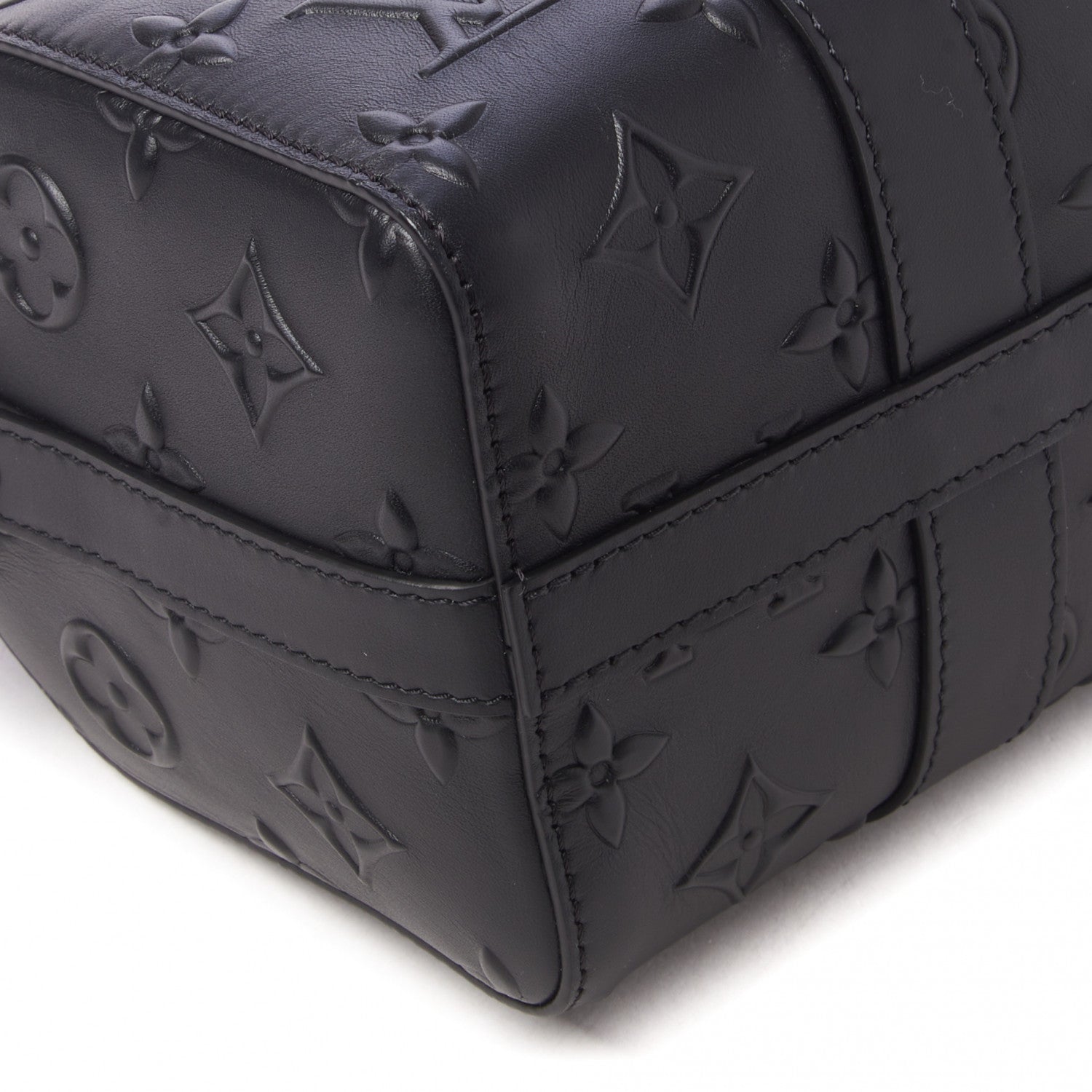 Louis Vuitton Monogram Seal City Keepall Black 7 of 7