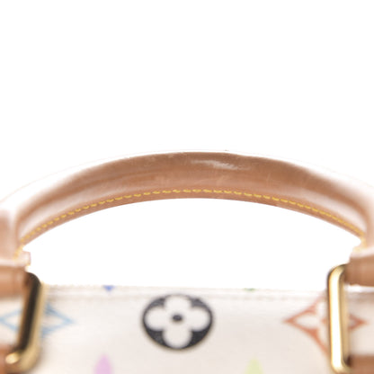 Louis Vuitton Monogram Multicolor Speedy 30 White 7 of 12