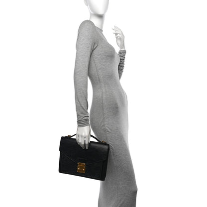 Louis Vuitton Epi Monceau Black 2 of 13