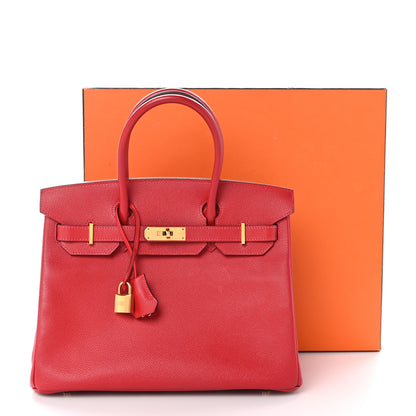 Hermes Epsom Birkin 30 Rouge Casaque 15 of 15