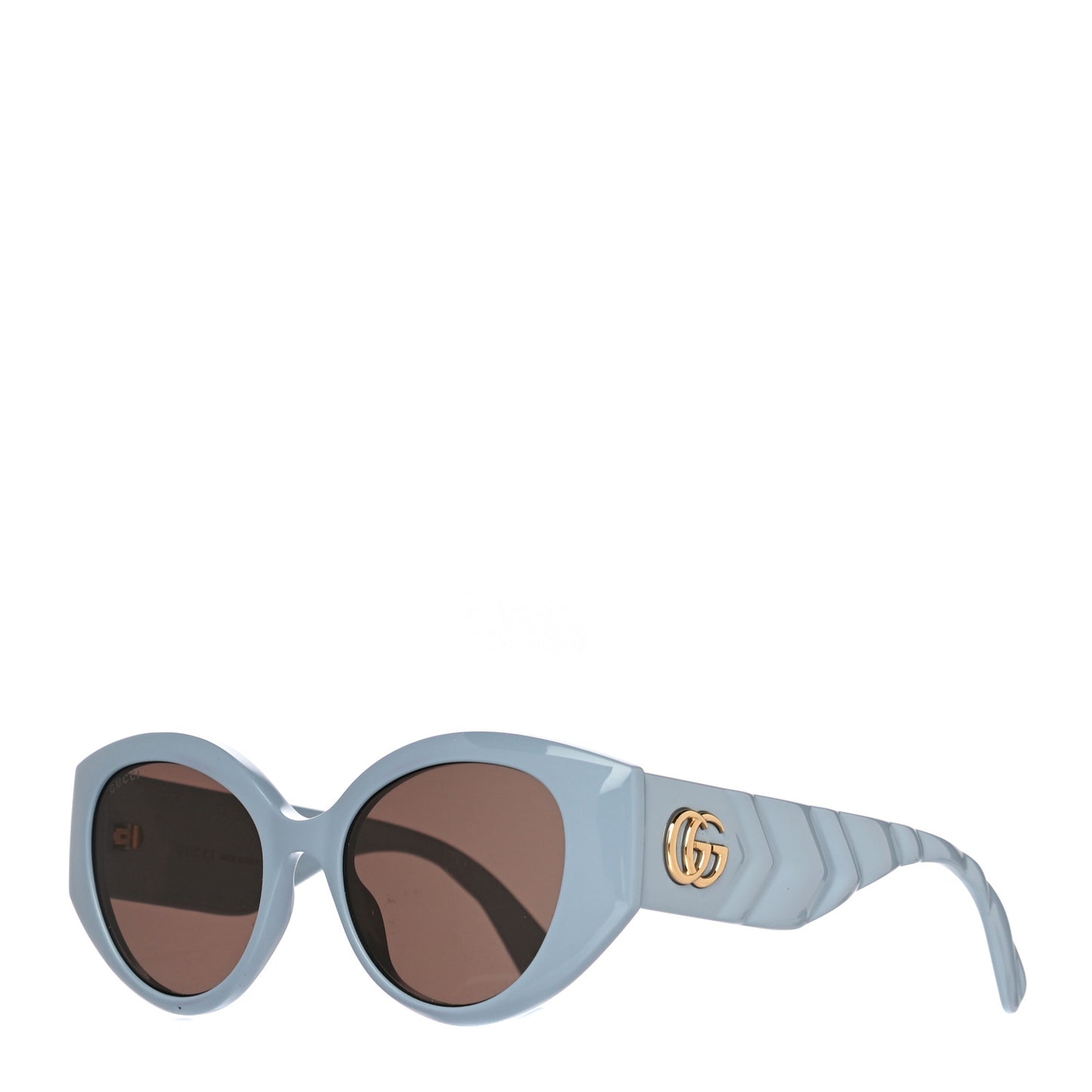 Acetate GG Cat Eye Sunglasses GG0809S Blue