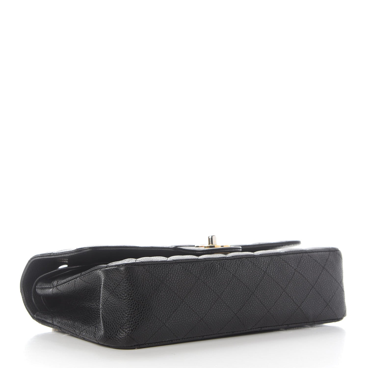 Chanel Caviar Quilted Medium Double Flap Black 4 of 12