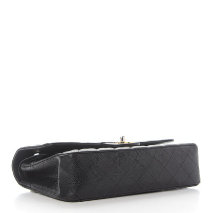 Chanel Caviar Quilted Medium Double Flap Black 4 of 12