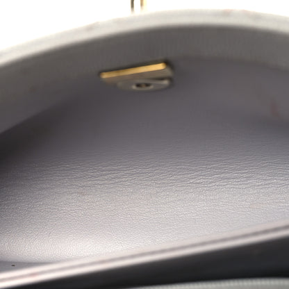 Chanel Caviar Quilted Mini Coco Handle Flap Light Grey 5 of 14