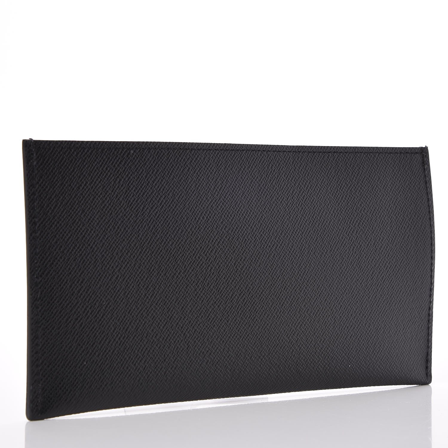 Louis Vuitton Calfskin Felicie Chain Wallet Card Holder Insert Black 3 of 6