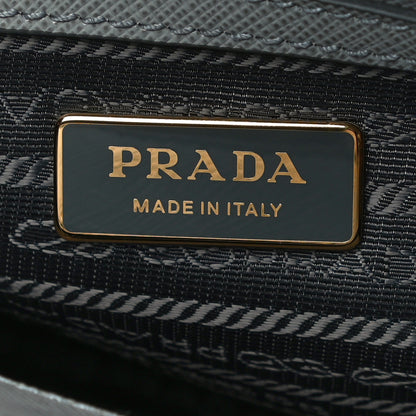 Prada Saffiano Small Galleria Double Zip Tote Nube 6 of 10