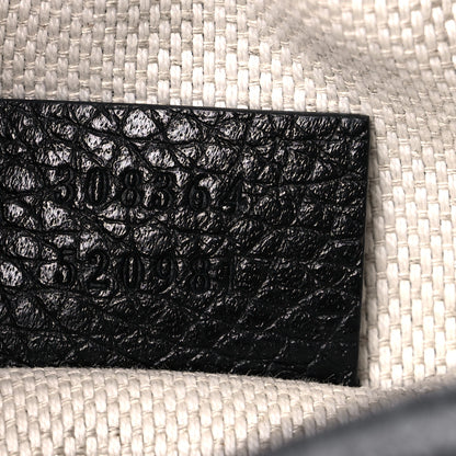 Gucci Pebbled Calfskin Small Soho Disco Bag Black 7 of 12