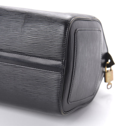 Louis Vuitton Epi Speedy 25 Black 7 of 10