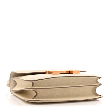 Hermes Epsom Constance 18 Craie 4 of 14